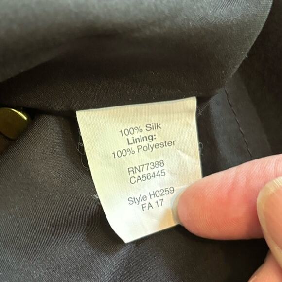 Madewell Star Print Silk Dress XXS Black Short - Picture 9 of 11